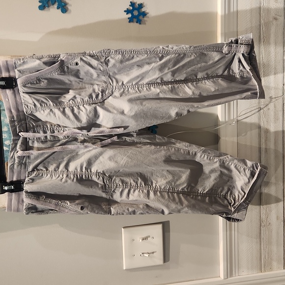 Khakis Pants - Khakis & Company Women's Sz 8 Casual Cropped Pants w/waist Ties